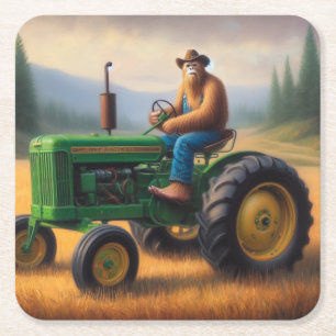 Bigfoot Tractor Kartonnen Onderzetters