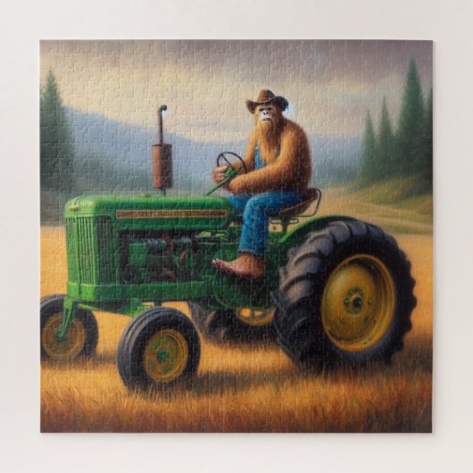 Bigfoot Tractor Legpuzzel (Verticaal)