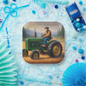 Bigfoot Tractor Papieren Bordje (Feest)