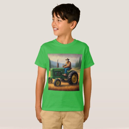 Bigfoot Tractor T-shirt (Voorkant volledig)
