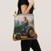 Bigfoot Tractor Tote Bag (Dichtbij)