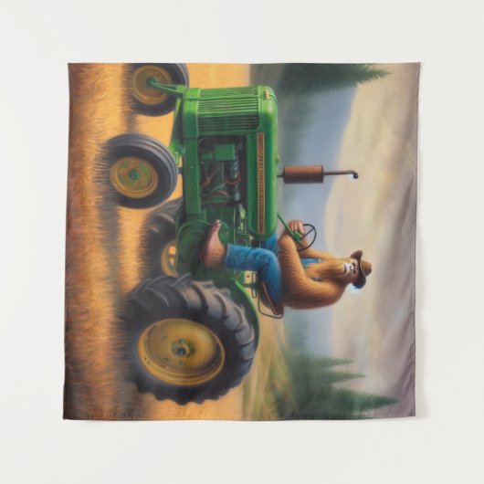 Bigfoot Tractor Wandkleed (Voorkant (horizontaal))