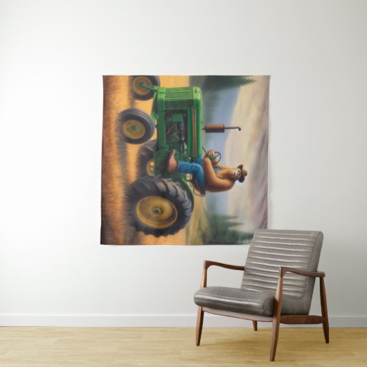 Bigfoot Tractor Wandkleed (In Situ (horizontaal))