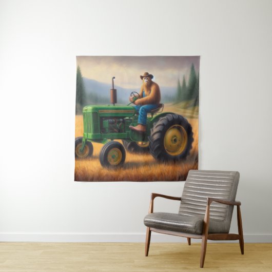 Bigfoot Tractor Wandkleed (In situ)