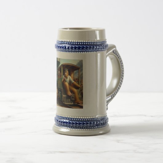 Bigfoot Train Engineer Bierpul (Voorkant rechts)