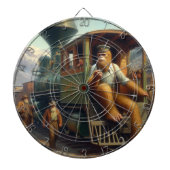 Bigfoot Train Engineer Dartbord (Voorkant)