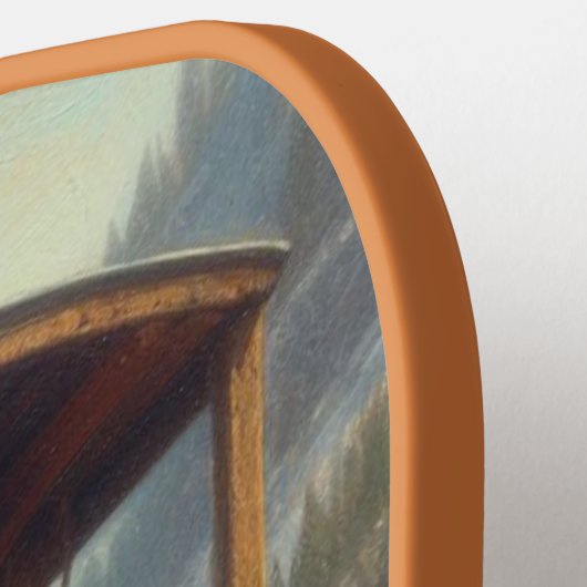 Bigfoot Train Engineer Pickleball Paddle (Links Detail)