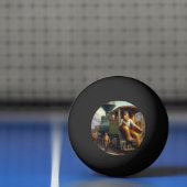 Bigfoot Train Engineer Pingpongbal (Net)