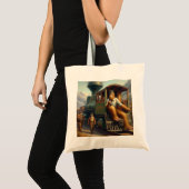 Bigfoot Train Engineer Tote Bag (Voorkant (product))