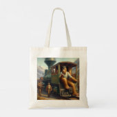 Bigfoot Train Engineer Tote Bag (Achterkant)