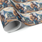 Bigfoot Truck Driver Cadeaupapier (Rol Hoek)