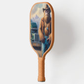 Bigfoot Truck Driver Pickleball Paddle (Links)