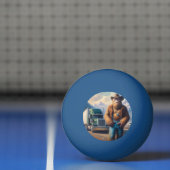 Bigfoot Truck Driver Pingpongbal (Net)