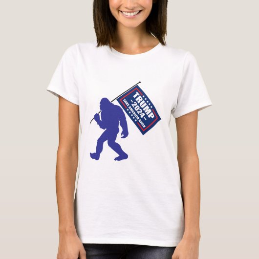 Bigfoot Trump 2024 T-shirt (Voorkant)