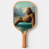 Bigfoot Tubing Pickleball Paddle (Achterkant)