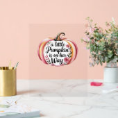 Bigfoot Turkije Pompoen Thanksgiving Dag Classic T Acryl Bord (Huwelijk)