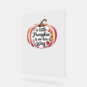 Bigfoot Turkije Pompoen Thanksgiving Dag Classic T Acryl Bord (Hoek)