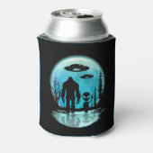 Bigfoot UFO Alien Blikjeskoeler (Blikje Achterkant)