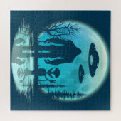 Bigfoot UFO Alien Legpuzzel (Horizontaal)