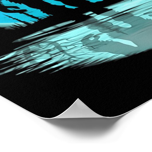 Bigfoot UFO Alien Poster (Hoek)