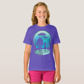 Bigfoot UFO Alien T-shirt (Voorkant volledig)