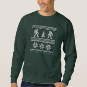 Bigfoot Ugly KerstSweatshirt Trui (Voorkant)