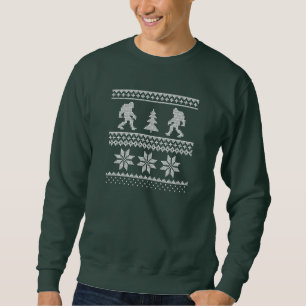Bigfoot Ugly KerstSweatshirt Trui