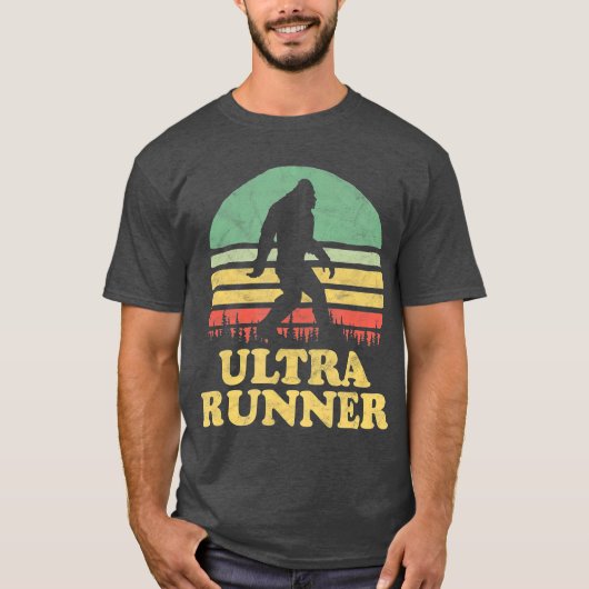 Bigfoot Ultra Runner  Trail Marathon T T-shirt (Voorkant)