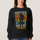 Bigfoot Undefeated Hide & Seek Champion Trui (Voorkant)