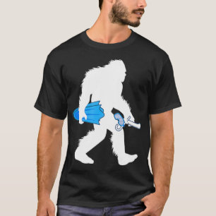 Bigfoot underwater Hockey Octopush Water Sport Sas T-shirt