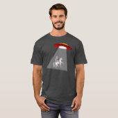 Bigfoot Unicorn UFO Abduction T-shirt (Voorkant volledig)