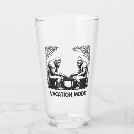 Bigfoot Vacation Mode Schaken Glas (Voorkant)
