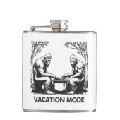 Bigfoot Vacation Mode Schaken Heupfles (Voorkant)