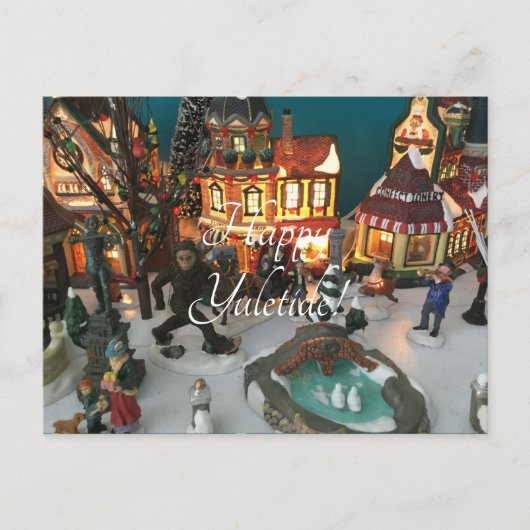 Bigfoot-vakantiedorp Briefkaart (Voorkant)