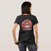 Bigfoot Valentine PNG Sublimation Design T-shirt (Achterkant volledig)
