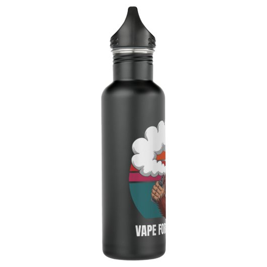 bigfoot vape vector illustratie waterfles  (Links)