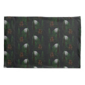 Bigfoot verbergen en zoeken in bos kussensloop (Achterkant)