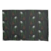 Bigfoot verbergen en zoeken in bos kussensloop (Voorkant)