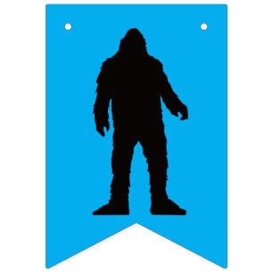 BIGFOOT Verjaardag op maat vlaggenlijn banner