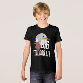 Bigfoot vermomd als een spookontwerp - spookachtig Tri-Blend shirt