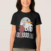 Bigfoot vermomd als een spookontwerp - spookachtig Tri-Blend shirt (Voorkant)