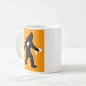 Bigfoot verrast koffiemok (Voorkant links)