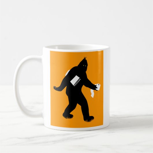 Bigfoot verrast koffiemok (Links)