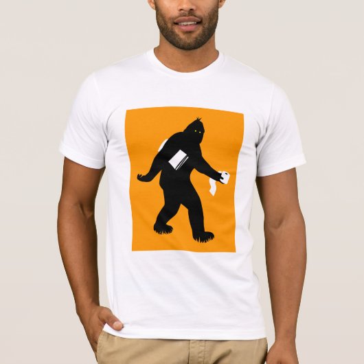 Bigfoot verrast t-shirt (Voorkant)