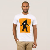 Bigfoot verrast t-shirt (Voorkant volledig)