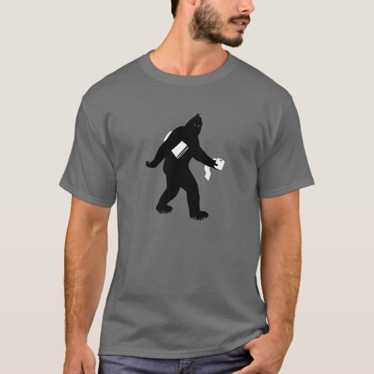 Bigfoot verrast t-shirt (Voorkant)