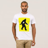 Bigfoot verrast t-shirt (Voorkant volledig)