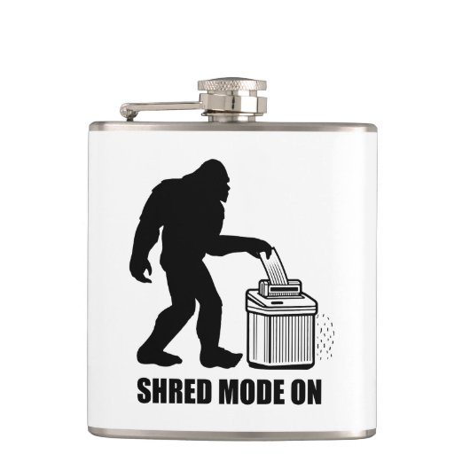 Bigfoot Versnipper Modus Aan Heupfles (Voorkant)