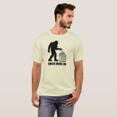 Bigfoot Versnipper Modus Aan T-shirt (Voorkant volledig)