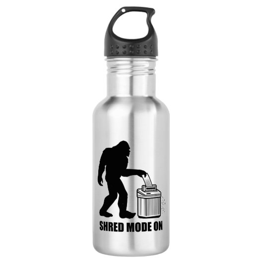 Bigfoot Versnipper Modus Aan Waterfles (Voorkant)